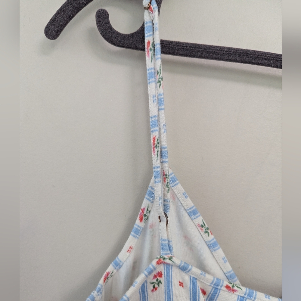 Hill House The Aurora Sleep Dress Floral Stripe Pajamas Nightgown Lounge - Picture 10 of 15